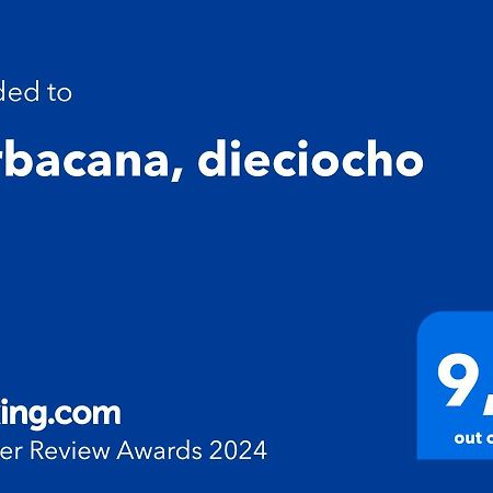 Barbacana, Dieciocho Баэса Экстерьер фото