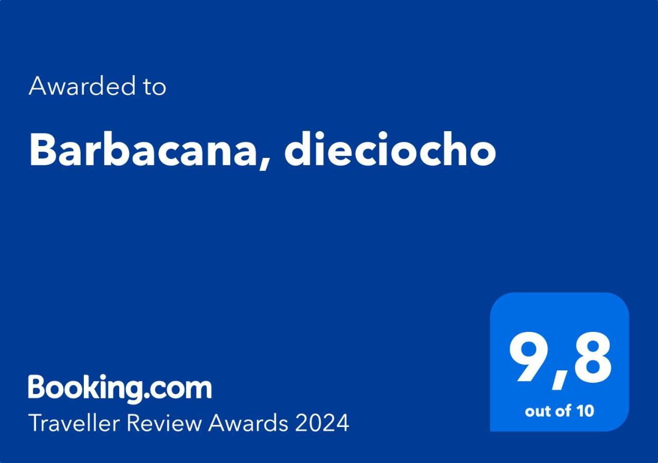 Barbacana, Dieciocho Баэса Экстерьер фото